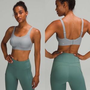 Lululemon run times bra high support Rhino grey 36C